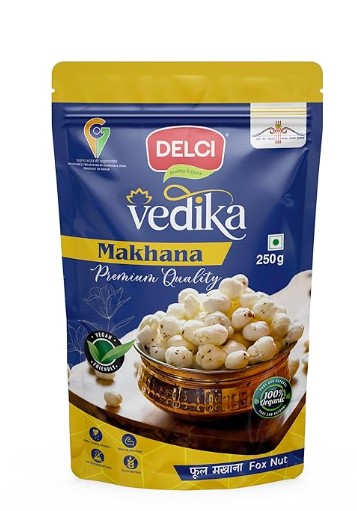 DELCI VEDIKA MAKHANA 250 GM