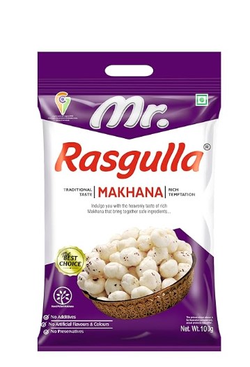 DELCI RASGULA  MAKHANA 100 GM