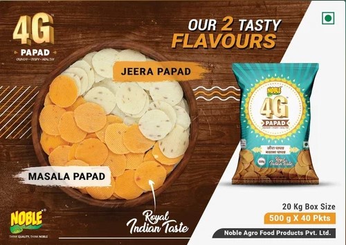 NOBLE 4G PAPAD MASALA 500GM
