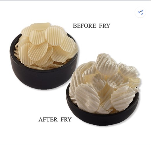 ROBLE POTATO WAVY CHIPS  500GM