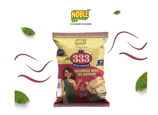 NOBLE  333 POHA PAPAD 1KG