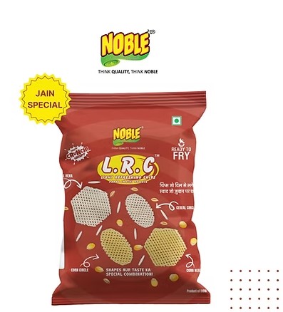 NOBLE  Corn LRC Papad Jain Special 500gm