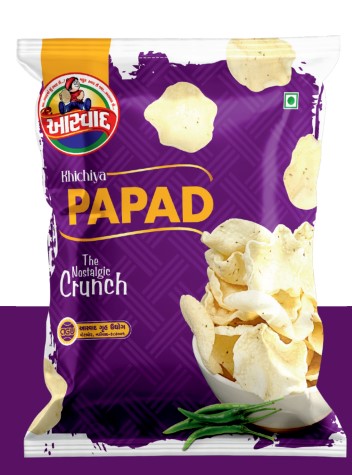 ASWAD KHICHYA (RICE) PAPAD SMALL 500g