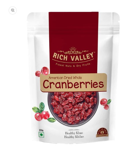 RV DRIED CRANBERRIES-200GM
