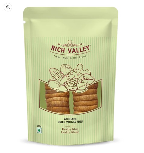 RV AFGHANI DRIED FIGS - 250 GM
