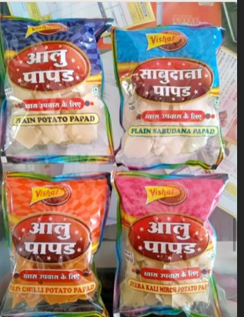 VISHAL ALU SABUDANA PAPAD 100GM