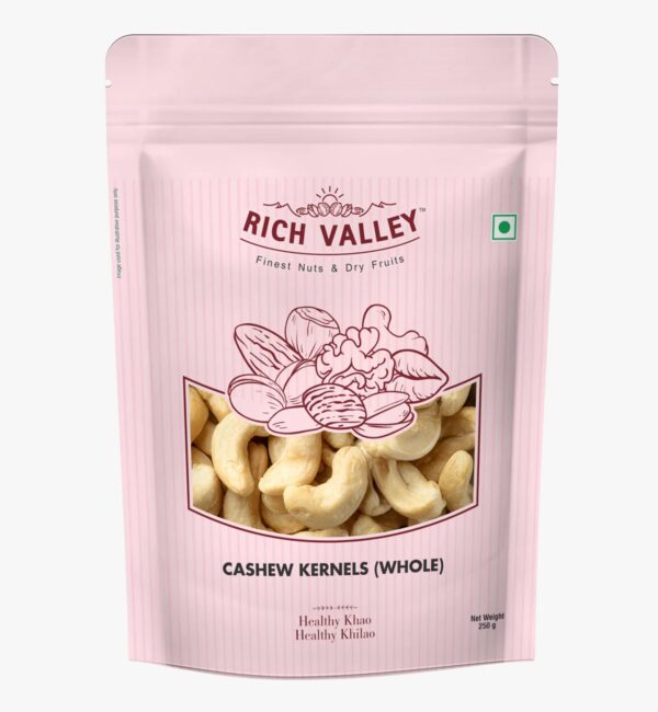 Rv CASHEW KERNEL WHOLE( S) - 250 GMS